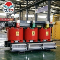 Transformateur de distribution triphasé à isolation en résine époxy coulée de type sec série SCB 315 kVA 10 kV 50/60 Hz