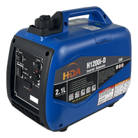 Mini smart 1KVA DC 12V 48V 60V 72V générateur de lumière essence onduleur silencieux DC générateur pour H1200i-D de charge de batterie