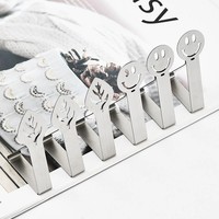 Clips de table en forme de feuille en acier inoxydable pour nappes de tables d'extérieur