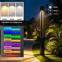 Lampadaire de Jardin de Luxe pour Complexes Hôteliers, Design Personnalisé, en Aluminium, IP65, LED Haute Luminosité, Options Solaire et Secteur, pour Aménagements Extérieurs