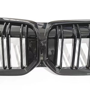 Parrilla delantera doble línea brillante negra para BMW G20 Serie 3 2023 2024 - Product Image 4