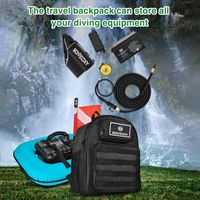 Réservoir de plongée sous-marine rechargeable avec ventilateur de plongée électrique portable avec sac à dos de voyage