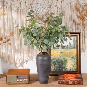 CallaFloral Branche d'eucalyptus artificielle détachable, plante verte en polyester, décoration intérieure, décoration de mariage MW61216 - Product Image 1
