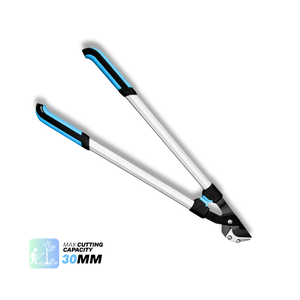 551063 DIY pour lames de sécateur GEAR-PLUS en acier au carbone 50C, coupe de 30 mm, poignée souple PP TPR, coupe de branches gauche/droite - Product Image 1