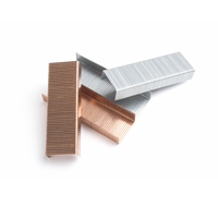 Fabrication de matériel cuivre plaqué ténacité a 3/4 "35/15 agrafes de fermeture de carton
