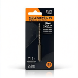 HSS-Co Twist <b>Drill</b> <b>Bit</b> TA1072 Bright Self Centering <b>Long</b> Series Universal For All Materials - Product Image 2