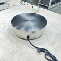 Crêpière électrique professionnelle en acier inoxydable fonte plaque antiadhésive automatique EGO crêpières