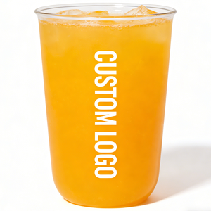 Gobelets ronds en plastique PP personnalisés et mignons pour jus, 12 oz, jetables, avec design personnalisé, diamètre 90 mm, impression UV - Product Image 4