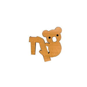 ที่วางฝาหม้อสุนัขทำจากไม้และตัวยึดฝาหม้อชาที่วางฝาหม้อแบบมีฝาปิด - Product Image 3