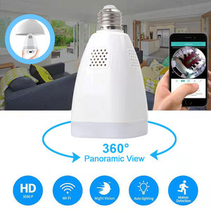 Tốt Nhất Bán Tuya Cuộc Sống Thông Minh 3MP WiFi 360 Độ Không Dây An Ninh Nhà Ánh Sáng Bóng Đèn Fisheye Thông Minh WIFI Máy Ảnh PST-F30A-3MP - Product Image 6