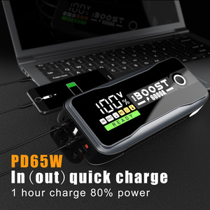 Mini démarreur de secours LiFePO4 6000A Peak 99,9Wh, approuvé par les compagnies aériennes, booster de batterie portable pour <span class=keywords><strong>voiture</strong></span>, sortie AC 150W, Power Bank PD 65W - Product Image 3