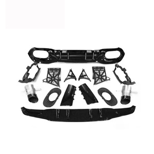 2019-A-Class Hatchback W177 Mise à niveau vers la lèvre arrière de diffuseur de style A45 35 Amg pour <span class=keywords><strong>Mercedes</strong></span> Benz - Product Image 5