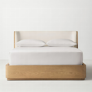 OSLO doppio telaio <span class=keywords><strong>letto</strong></span> in rovere francese in <span class=keywords><strong>legno</strong></span> massello dalla cina RH Factory Direct-RH Oslo tessuto <span class=keywords><strong>letto</strong></span> - Product Image 4