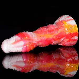 YOCY-402 18.5cm Dragon Gode Fantaisie Animale Plug Enorme Monstre Pénis avec Veines Hard Core Sex Toy Juguetes Eroticos pour Hommes