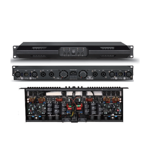 600W * 4 Digital Amplifier Pure Post Stage Stage Performance KTV Home Theater Four Channel Amplifier