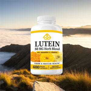 Suplemento de Luteína y Zeaxantina para la Salud Ocular y la Visión, Vegetariano, 400 Cápsulas, Certificado GMP, para Adultos - Product Image 5