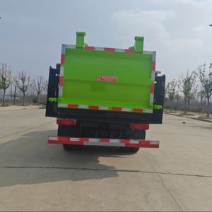 Camion compacteur de déchets de cuisine de 5 mètres cubes, 4x2, boîte de vitesses manuelle, <span class=keywords><strong>petit</strong></span> chargement latéral, véhicule <span class=keywords><strong>neuf</strong></span> - Product Image 2