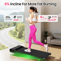 Tapis de course portable sous le bureau pour la marche, le jogging et l'utilisation au bureau, tapis de marche en provenance de l'UE, livraison directe