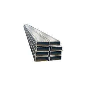 Precision welding Q235 Q345 SPHC St37 St52 metal carbon steel square pipes tubes