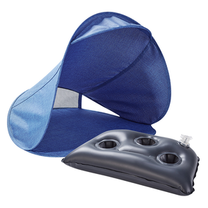 Voyage en plein air Portable Lumière Plage Pare-Soleil Abri Pare-Soleil <span class=keywords><strong>Parapluie</strong></span> Pliant <span class=keywords><strong>Mini</strong></span> <span class=keywords><strong>Tente</strong></span> de Plage avec Oreiller - Product Image 1