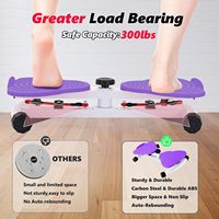 Máquina Ajustable para Ejercitar la Cintura, Disco Giratorio para Abdominales, Tabla para Ejercicios de Cintura, Escultor de Cintura