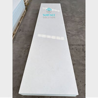 Marken-Oberflächenlösung Künstlicher Acrylstein Große Platten 6-30mm Küchenarbeitsplatten-Oberflächenmaterial