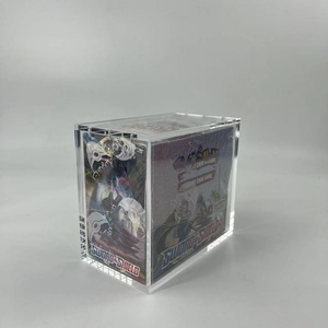 Acrylic cho Pokemon hiển thị trường hợp PMMA cho tăng cường trường hợp với nam châm nắp cho hiển thị hộp tăng cường hộp Acrylic trường hợp - Product Image 5