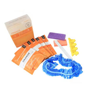 Kit de Pédicure Spa Volcanique Complet Orange 10-en-1 pour Manucure et Pédicure - Product Image 2