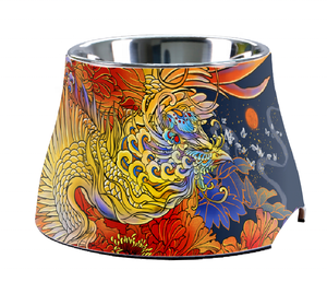 Mangkuk Makan Anjing Ukuran Sedang Desain Super Merek Grosir, Alas Stabil, Tahan Lama, Warna Solid atau Dengan Gambar - Product Image 6