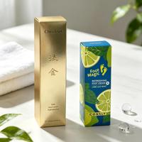 Boîte de parfum personnalisée, emballage cosmétique, boîte en papier recyclable, boîte cadeau magnétique, gaufrage, pelliculage brillant