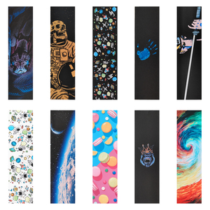Ruban de sable antidérapant pour skateboard, imprimé coloré pour étudiants, vente en gros, 10 pièces - Product Image 4