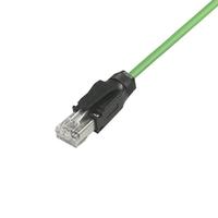 Cable de enlace de Cámara Industrial de fábrica OEM CAT6 8P8C Red Ethernet RJ45 con cubierta de PVC y blindaje trenzado