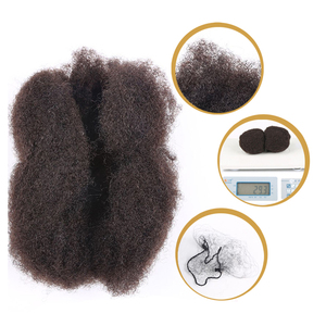 YONNA 100% <span class=keywords><strong>cheveux</strong></span> humains vierges non transformés Afro crépus en vrac <span class=keywords><strong>cheveux</strong></span> humains pour créer des extensions de Loc de réparation - Product Image 4