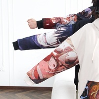 Anime Jacquard Tapisserie Tissu Tissé Premium Color-Woven Custom Design use for Streetwear & Fashion Apparel