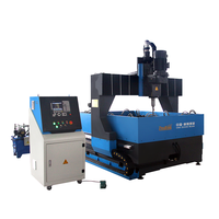 Machine de perçage CNC à portique de précision haute vitesse avec serrage hydraulique et moteur de 18,9 kW pour structures en acier