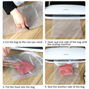 Sacs <span class=keywords><strong>sous</strong></span> <span class=keywords><strong>vide</strong></span> laminés transparents résistants à l'humidité PA/NY pour la conservation des aliments, pour chewing-gum et sushi - Product Image 6