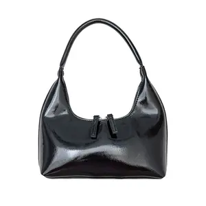 2023 New Simple Leisure Crescent Bag Portable Retro Underarm Ladies' Shoulder Bag Vintage Western Fashion for Spring