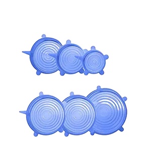 BPA Free Silicone Có Nắp Đậy Có Thể Tái Sử Dụng Thực Phẩm Kín Bao Gồm Nắp - Product Image 1