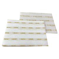 Papier de soie avec logo personnalisé papier anti-humidité enduit de style pâte vierge pour vêtements chaussures bijoux emballage cadeau emballage de fleurs