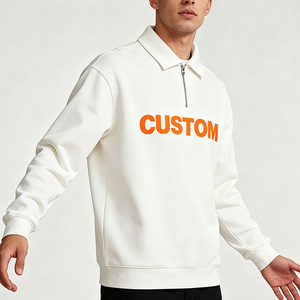 <span class=keywords><strong>Sudadera</strong></span> Personalizada de Alto Rendimiento con Cierre de Cremallera de 1/4, Cuello Personalizado, Alta Calidad, Tallas Grandes para Hombre - Product Image 5