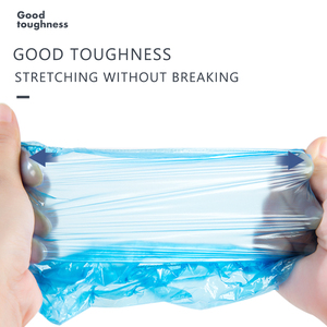 Dùng một lần màu xanh PE phim giày bao gồm không thấm nước và vết kháng để sử dụng nhà và tiếp khách đóng gói trong túi - Product Image 3