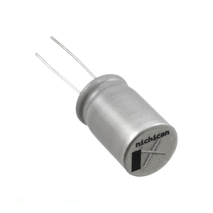 ตัวเก็บประจุแบบเรเดียล th ตัวเก็บประจุ47 uF 20% 160V ฝาครอบ UBX2C470MHL สารส้ม47 uF - Product Image 1
