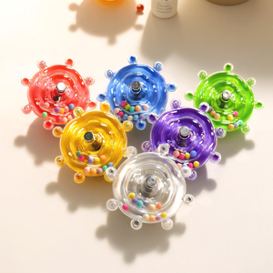 Jouets à mâcher pour perroquets Kangdarpet, puzzle rotatif en peau de tigre, soucoupe volante, roue, produits pour oiseaux pour l'auto-divertissement et l'ennui - Product Image 2