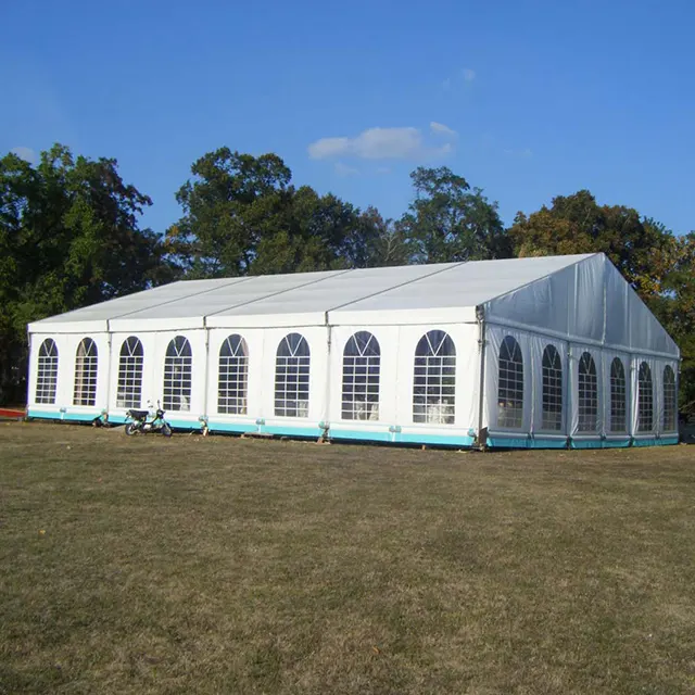 A buon mercato 10x25m di Lusso trasparente da sposa tenda del partito per l'affitto, 200 persone tende di lusso da sposa