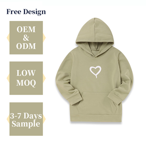 <span class=keywords><strong>Sudaderas</strong></span> con capucha para niñas Sudadera con capucha de manga larga bordada personalizada para niñas Nuevas <span class=keywords><strong>sudaderas</strong></span> con capucha de bolsillo en blanco rosa de alta calidad para niñas - Product Image 1