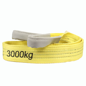 <span class=keywords><strong>Eslinga</strong></span> Plana Amarilla Tianma 3T 2M, Cinturón de Elevación 3T 2M, Eslingas Hechas de Material de Poliéster Duradero - Product Image 2