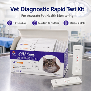Pruebas Rápidas Veterinarias FPV/FCOV/GIA <span class=keywords><strong>de</strong></span> 3 Vías para Gatos, Precio <span class=keywords><strong>de</strong></span> Fabricante <span class=keywords><strong>de</strong></span> Productos para el Cuidado <span class=keywords><strong>de</strong></span> Mascotas - Product Image 5