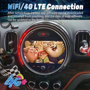 Radio con Pantalla Android para Auto, Unidad Principal con Navegación GPS, DSP, Red 4G LTE, Carplay, para BMW Mini Cooper Countryman F60 2017 - Product Image 2