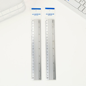 Autonomia nuova 11.6 15/20/30cm scala righello alluminio costruzione professionale disegno di misura scuola primaria secondaria - Product Image 3