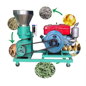 automatic 28HP diesel power cattle goat rabbit horse feed pellet making machine HJ-N350D